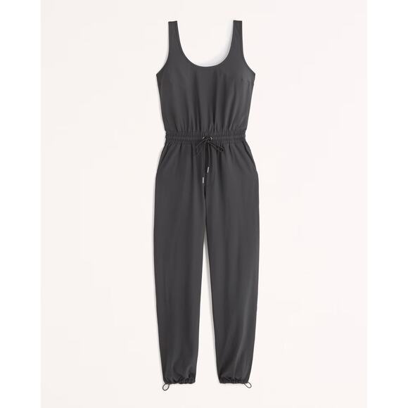 Abercrombie & Fitch Traveler Sleeveless Scoop Neck Drawstring Romper Jumpsuit XS - Picture 10 of 10